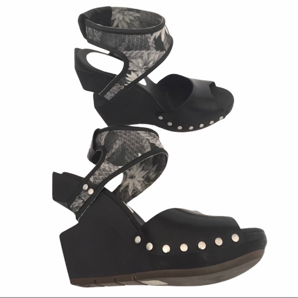 Y3 Yohji Yamamoto Wedge Sandals
